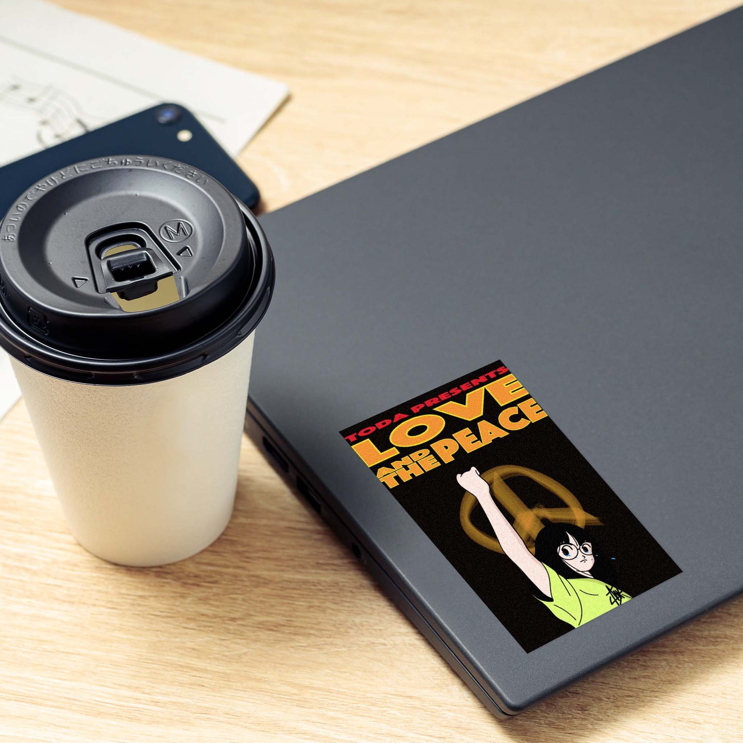 STICKER SET -LOVE AND THE PEACE-