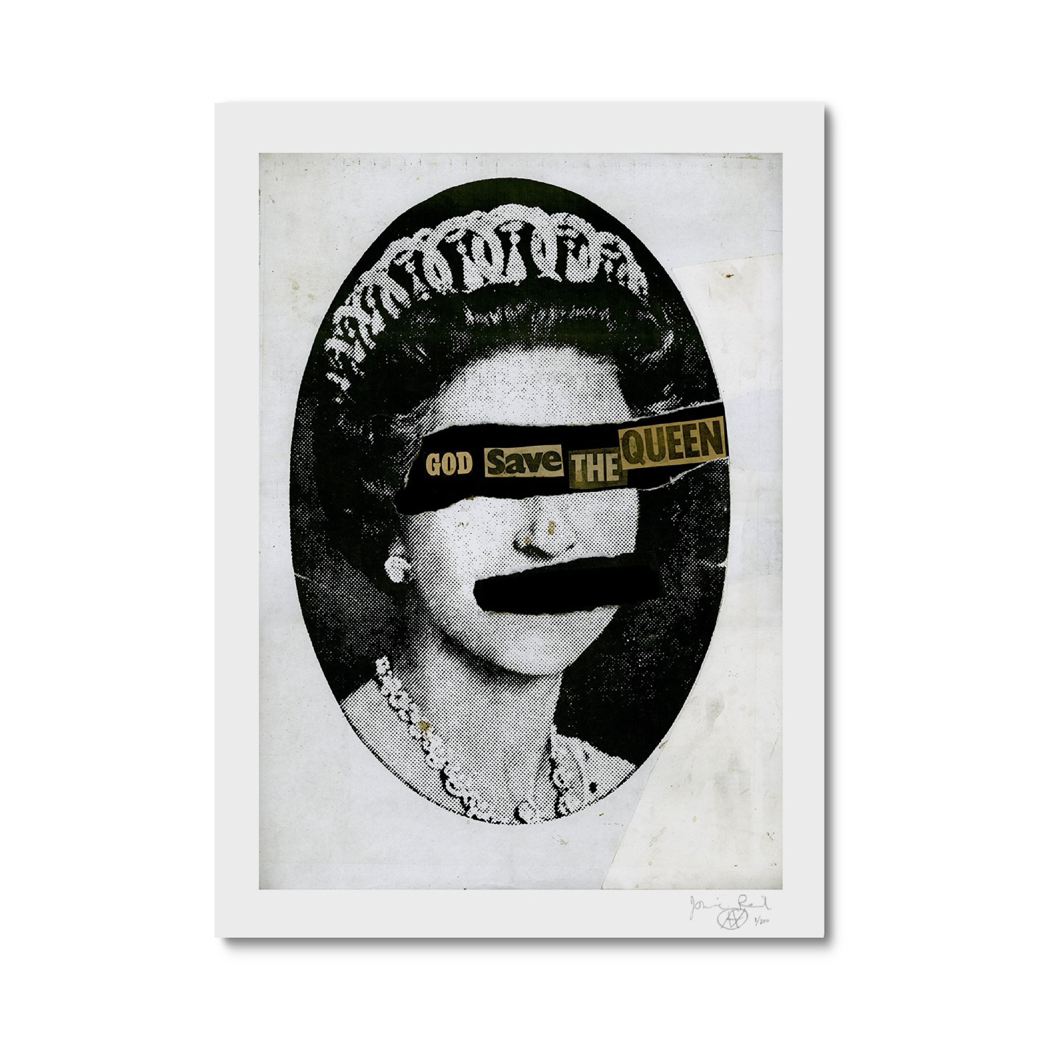 GOD SAVE THE QUEEN COLLAGE – LIBERTY